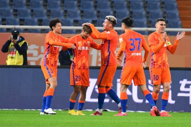 优直播-【中超】陈蒲梅开二度王大雷染红 泰山4比1胜津门虎